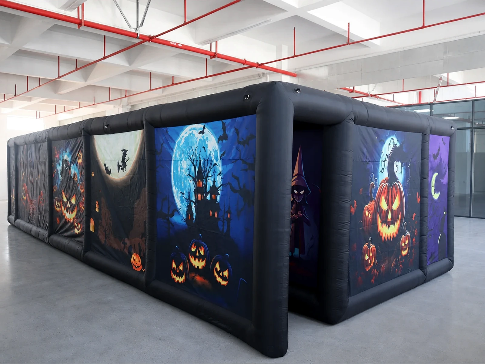 Commercial Inflatable Maze - Halloween Panel - product view 1