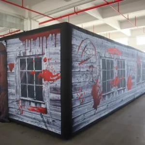Commercial Inflatable Maze - Gray Blood Window Roofed - 3 x 11m - P013 - product view 5